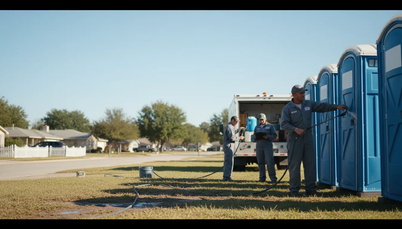 Long-Term Portable Toilet Rental in Rochester, IL near me